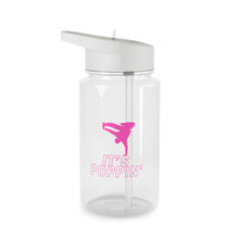 Load image into Gallery viewer, Tritan Pink on Pink &quot;Poppin&#39;&quot; Water Bottle
