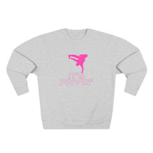 Load image into Gallery viewer, Unisex Crewneck Pink on Pink &quot;Poppin&#39;&quot; Sweatshirt
