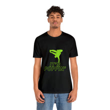 Load image into Gallery viewer, Unisex Poppin&#39; Green on Green Jersey Short Sleeve Tee
