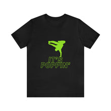 Load image into Gallery viewer, Unisex Poppin&#39; Green on Green Jersey Short Sleeve Tee
