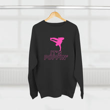 Load image into Gallery viewer, Unisex Crewneck Pink on Pink &quot;Poppin&#39;&quot; Sweatshirt
