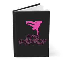 Load image into Gallery viewer, Hardcover Pink on Pink &quot;Poppin&#39;&quot; Journal Matte
