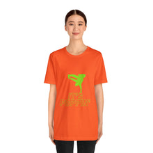 Load image into Gallery viewer, Unisex Poppin&#39; Green on Green Jersey Short Sleeve Tee
