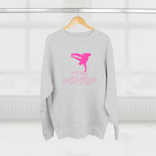 Load image into Gallery viewer, Unisex Crewneck Pink on Pink &quot;Poppin&#39;&quot; Sweatshirt
