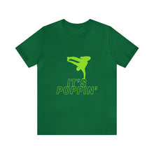 Load image into Gallery viewer, Unisex Poppin&#39; Green on Green Jersey Short Sleeve Tee
