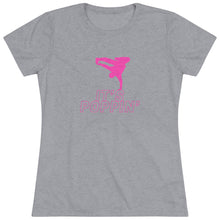 Load image into Gallery viewer, Women&#39;s Pink on Pink &quot;Poppin&#39;&quot; Triblend Tee
