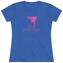 Load image into Gallery viewer, Women&#39;s Pink on Pink &quot;Poppin&#39;&quot; Triblend Tee
