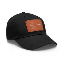 Load image into Gallery viewer, &quot;Define Free&quot; Dad Hat with Leather Patch
