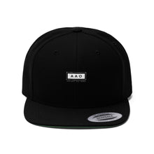 Load image into Gallery viewer, Unisex AAO Flat Bill Hat
