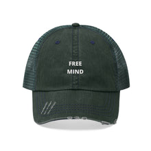 Load image into Gallery viewer, Unisex &quot;Free Mind&quot; Trucker Hat
