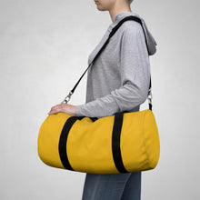 Load image into Gallery viewer, &quot;Free Mind&quot; Yellow Duffel Bag
