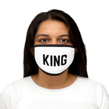 Load image into Gallery viewer, Mixed-Fabric &quot;KING&quot; Face Mask
