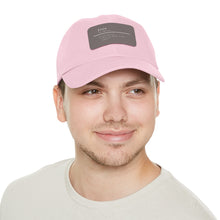 Load image into Gallery viewer, &quot;Define Free&quot; Dad Hat with Leather Patch
