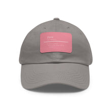 Load image into Gallery viewer, &quot;Define Free&quot; Dad Hat with Leather Patch
