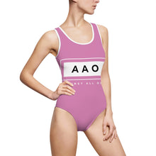 Load image into Gallery viewer, Women&#39;s Classic One-Piece AAO Swimsuit
