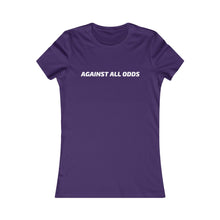 Load image into Gallery viewer, Women&#39;s Favorite Against All Odds Tee

