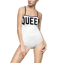 Load image into Gallery viewer, Women&#39;s One-piece &quot;QUEEN&quot; Swimsuit
