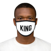 Load image into Gallery viewer, Mixed-Fabric &quot;KING&quot; Face Mask
