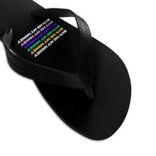 Load image into Gallery viewer, Unisex &quot;Run Me My Money&quot; Flip-Flops
