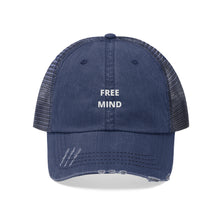 Load image into Gallery viewer, Unisex &quot;Free Mind&quot; Trucker Hat
