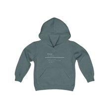 Load image into Gallery viewer, Youth &quot;Define Free&quot; Heavy Blend Hooded Sweatshirt
